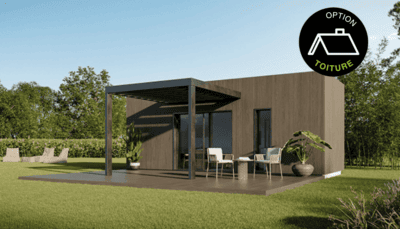 Studio de jardin 22 m² <br>natibox smarty - loisirs