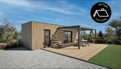 Bureau de jardin 28 m² <br>natibox maxi - bureau