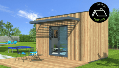 Studio de jardin 15 m² <br>natibox tiny - loisirs