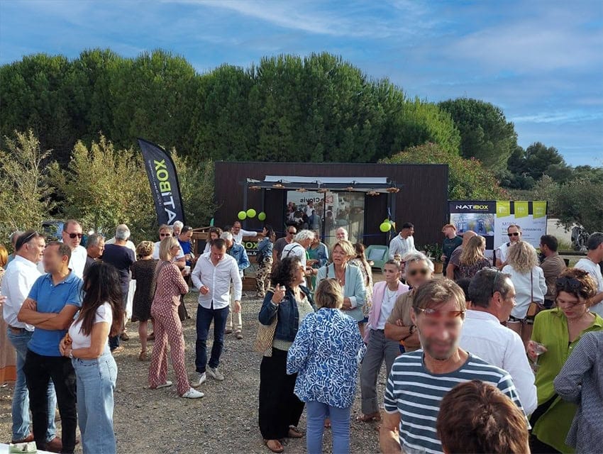 Natibox inauguration nouvelle agence de Montpellier