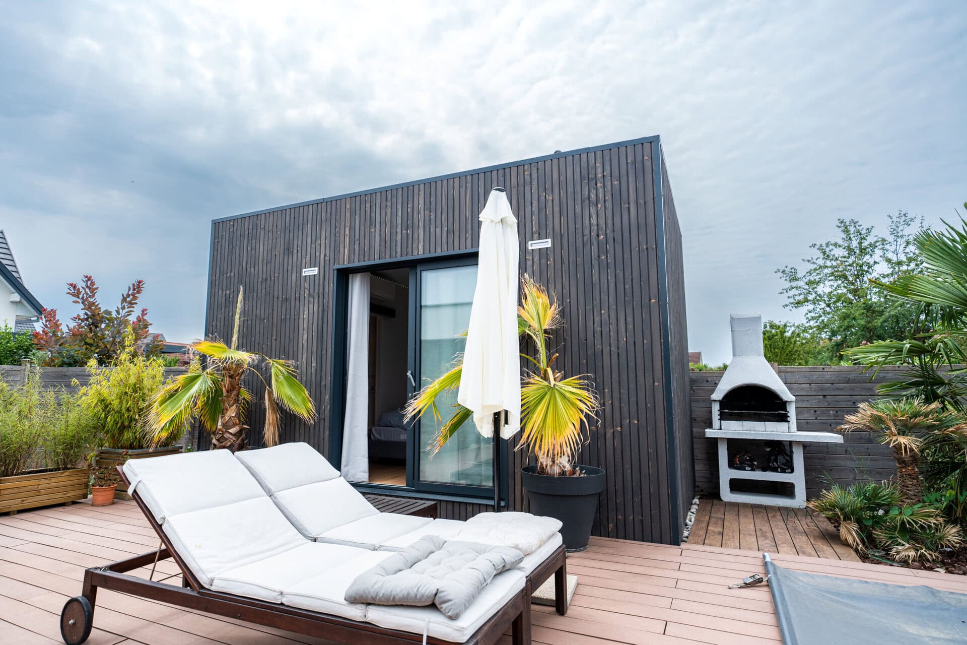 Chambre d’adolescent près de Colmar : Tiny bureau 15m2