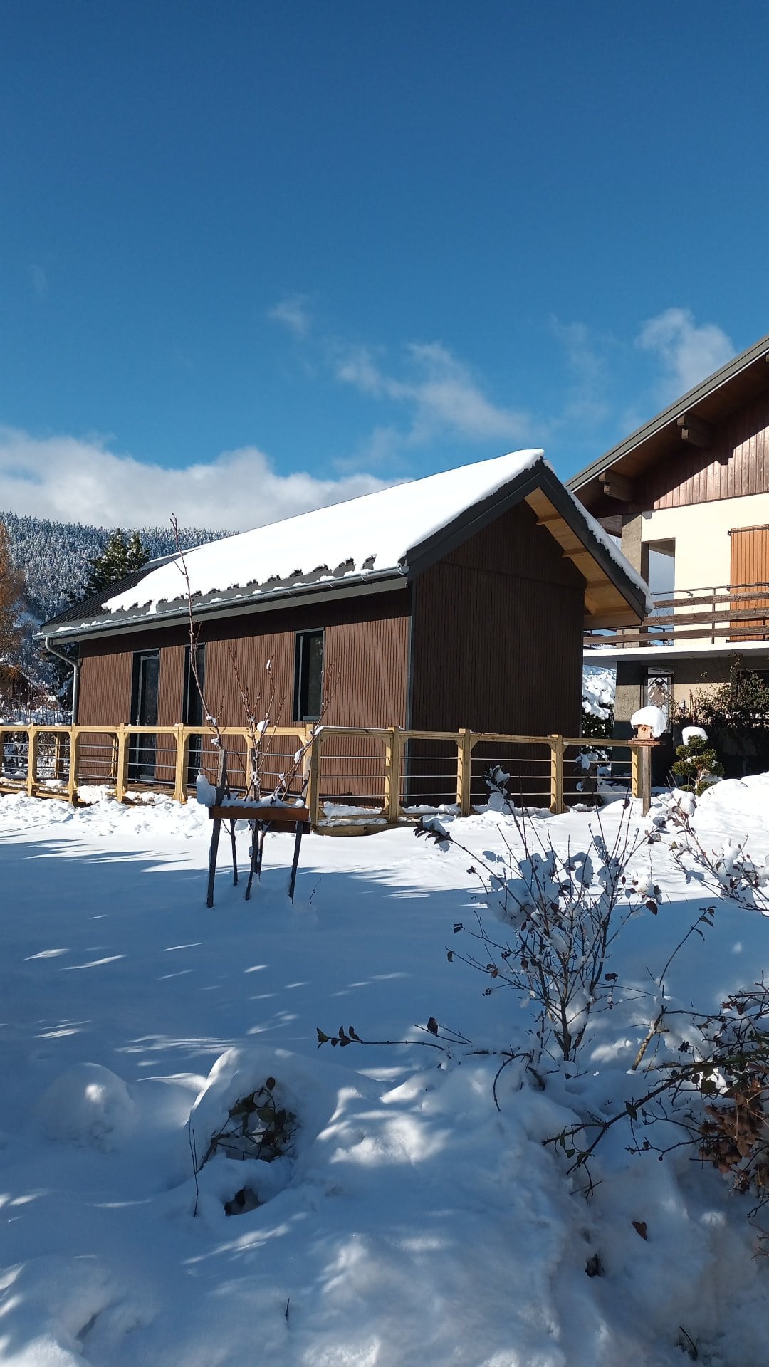 Un studio de jardin Natibox Maxi 28 m² en montagne dans Villard-de-Lans (38)