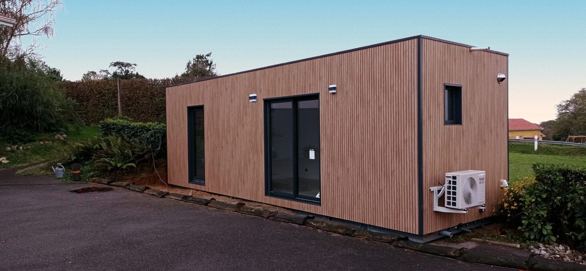 Une Natibox 28 M² à Saint Jacques de Compostelle.