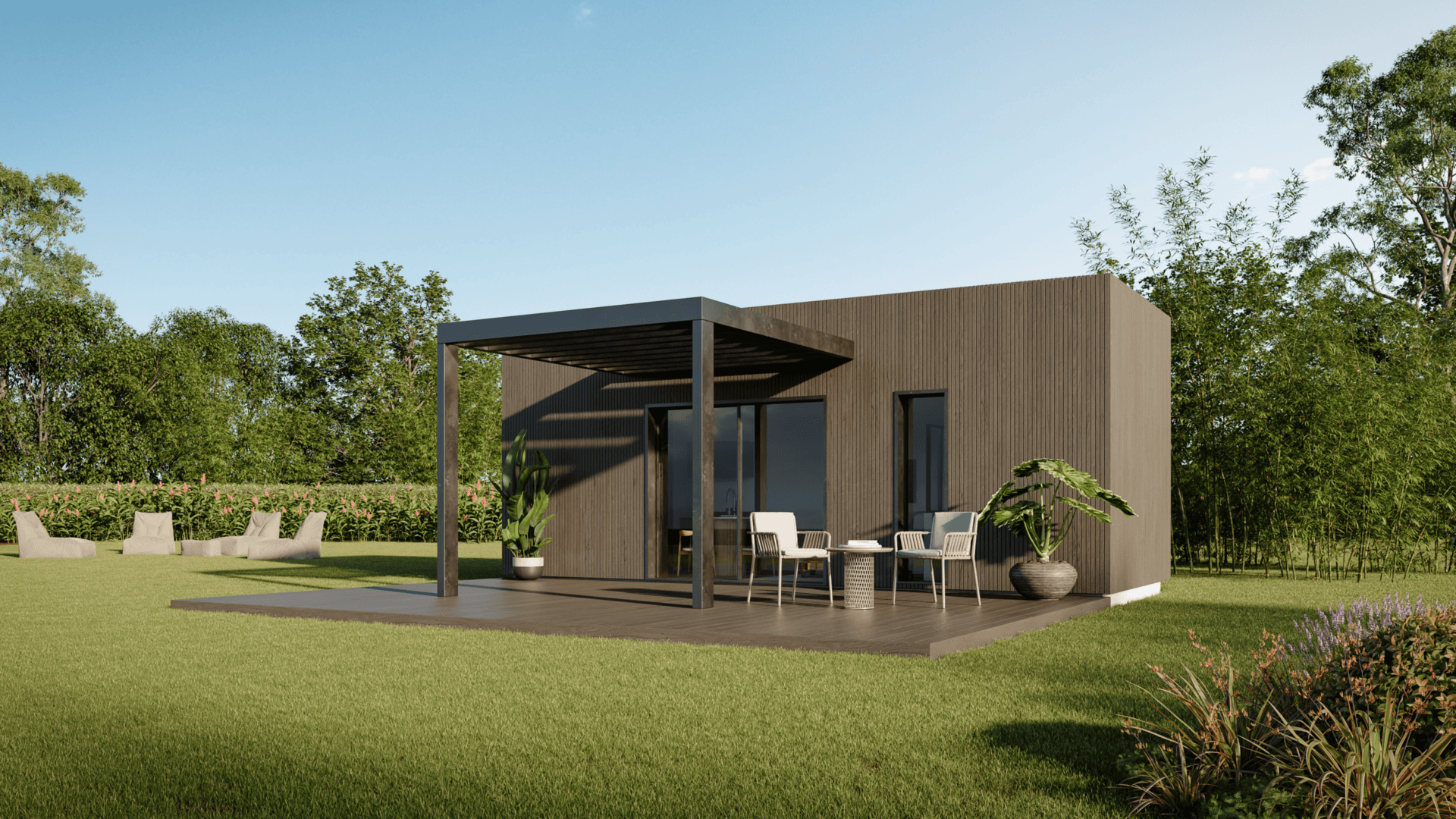 Bureau de jardin natibox
