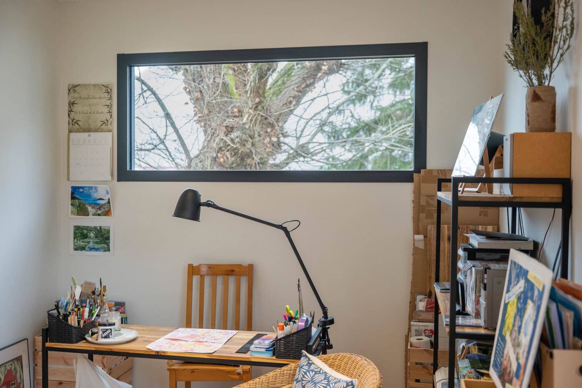 Studio de jardin - emplacement devoirs